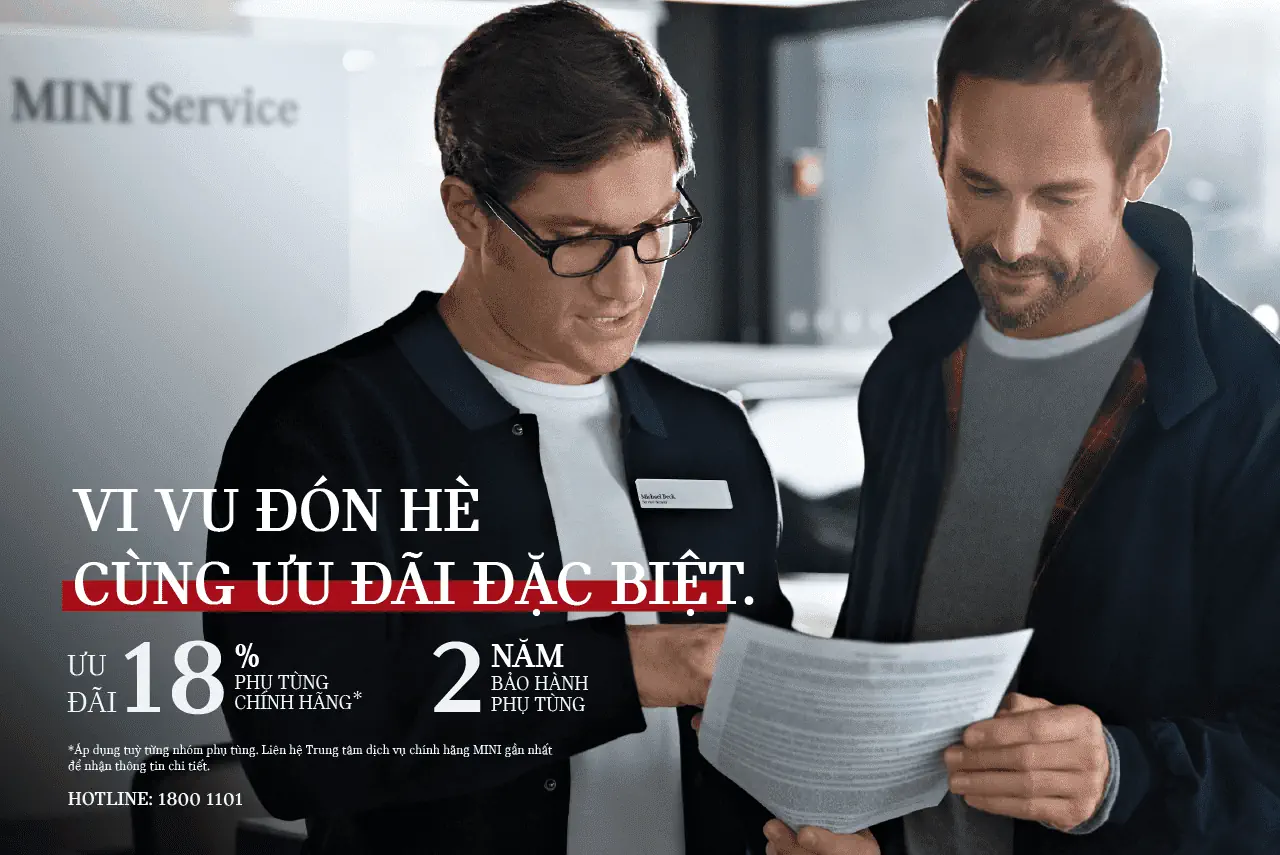 THACO AUTO BMW Hà Nội tri ân khách hàng thân thiết với ưu đãi phụ tùng chính hãng MINI