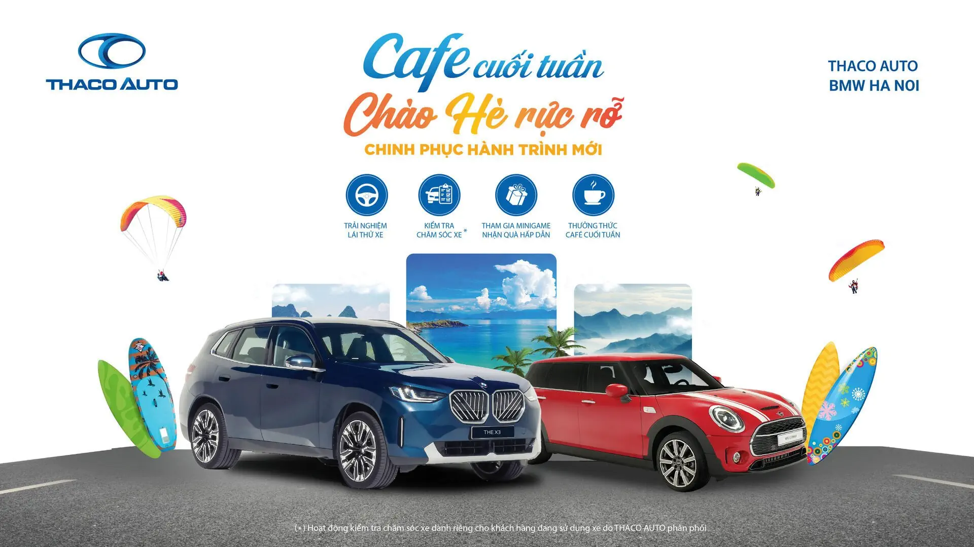 CHINH PHỤC HÀNH TRÌNH MỚI - CHÀO HÈ RỰC RỠ CÙNG THACO AUTO BMW HÀ NỘI