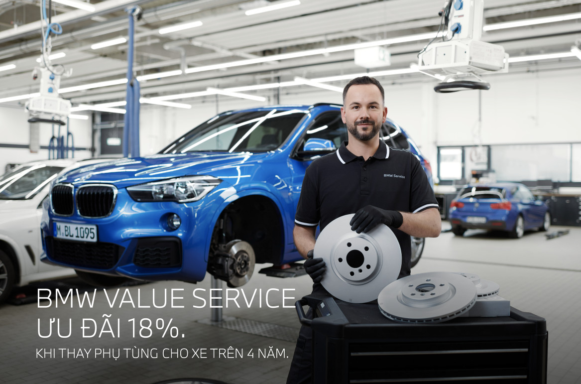 THACO AUTO triển khai Chương trình ưu đãi 18% khi thay phụ tùng cho xe BMW lưu hành trên 4 năm